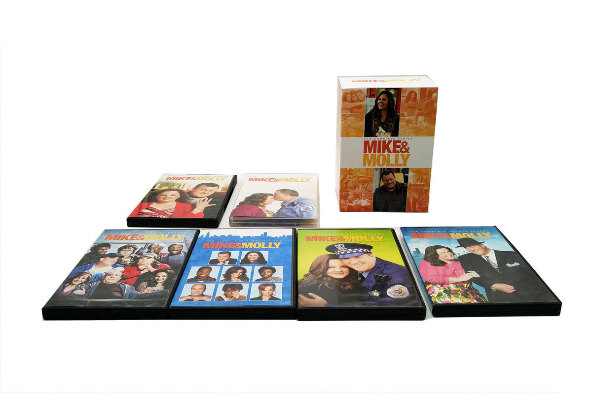 Mike and Molly The Complete Series collection Seasons 1-6 DVD