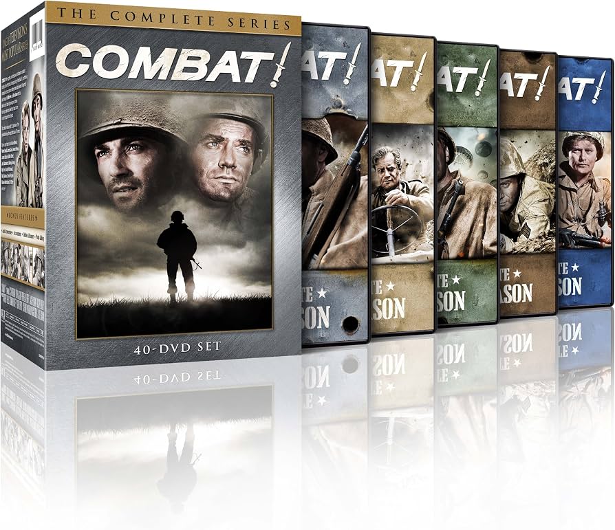 Combat - Complete Season 1-5 DVD Box Set for Action Series Fans