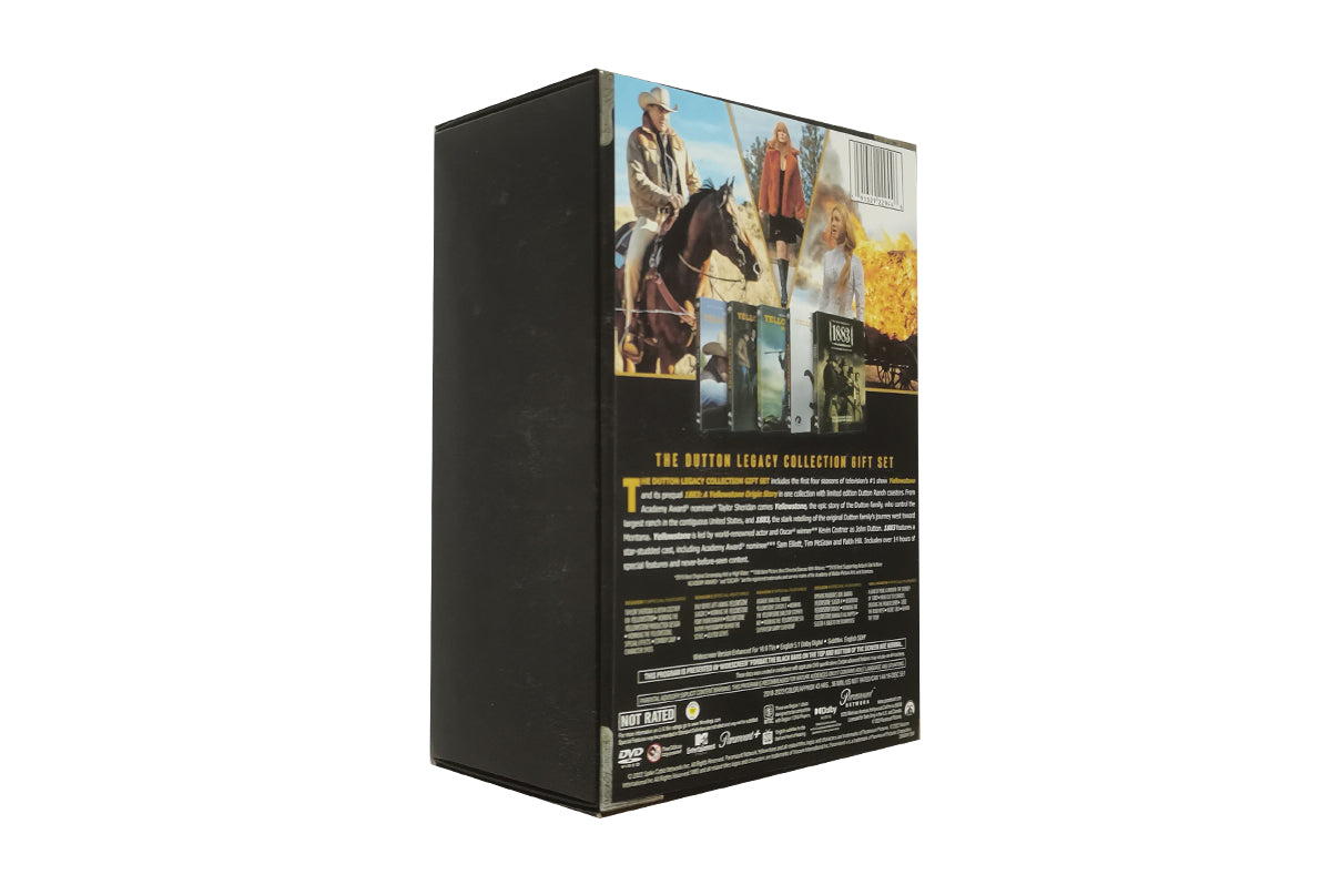 1883: A Yellowstone Origin Story and Yellowstone DVD set Seasons 1-4