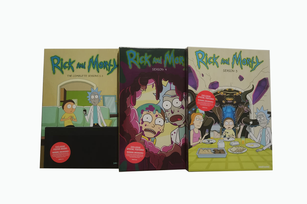 Rick & Morty Complete Seasons 1-5