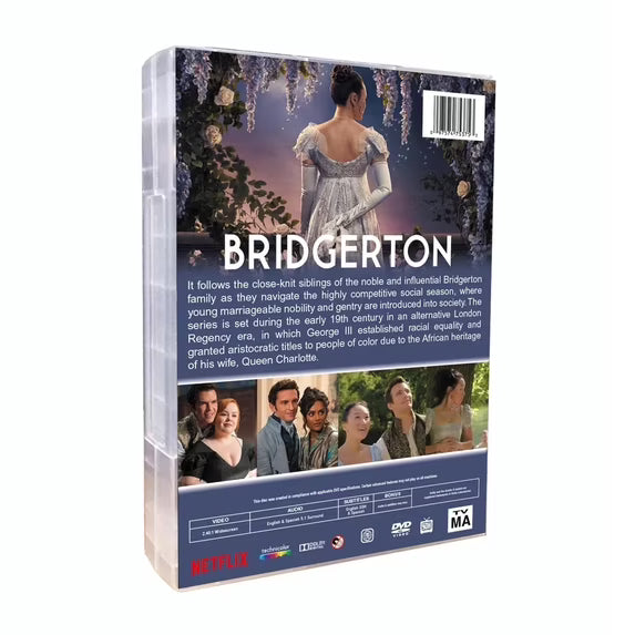 Bridgerton Complete Series Seasons 1–4 DVD