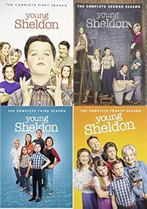 Young Sheldon Complete Series DVD Season 1-4