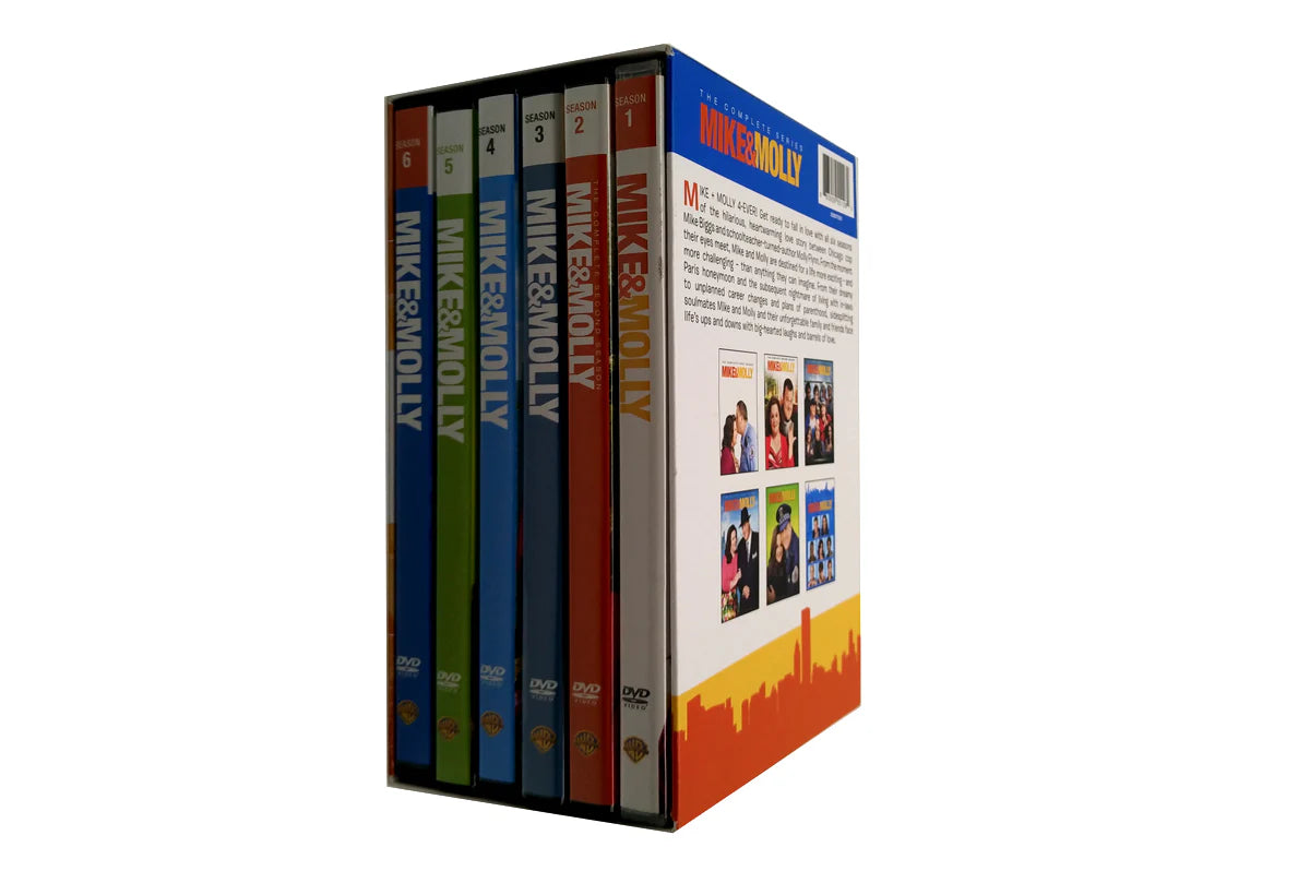 Mike and Molly The Complete Series collection Seasons 1-6 DVD