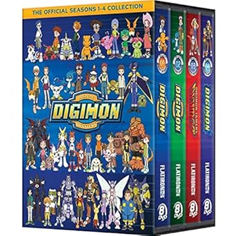 Digimon: The Official Seasons 1-4 Collection (Heavy version)