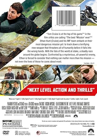 Mission:Impossible - Dead Reckoning Part One [DVD]