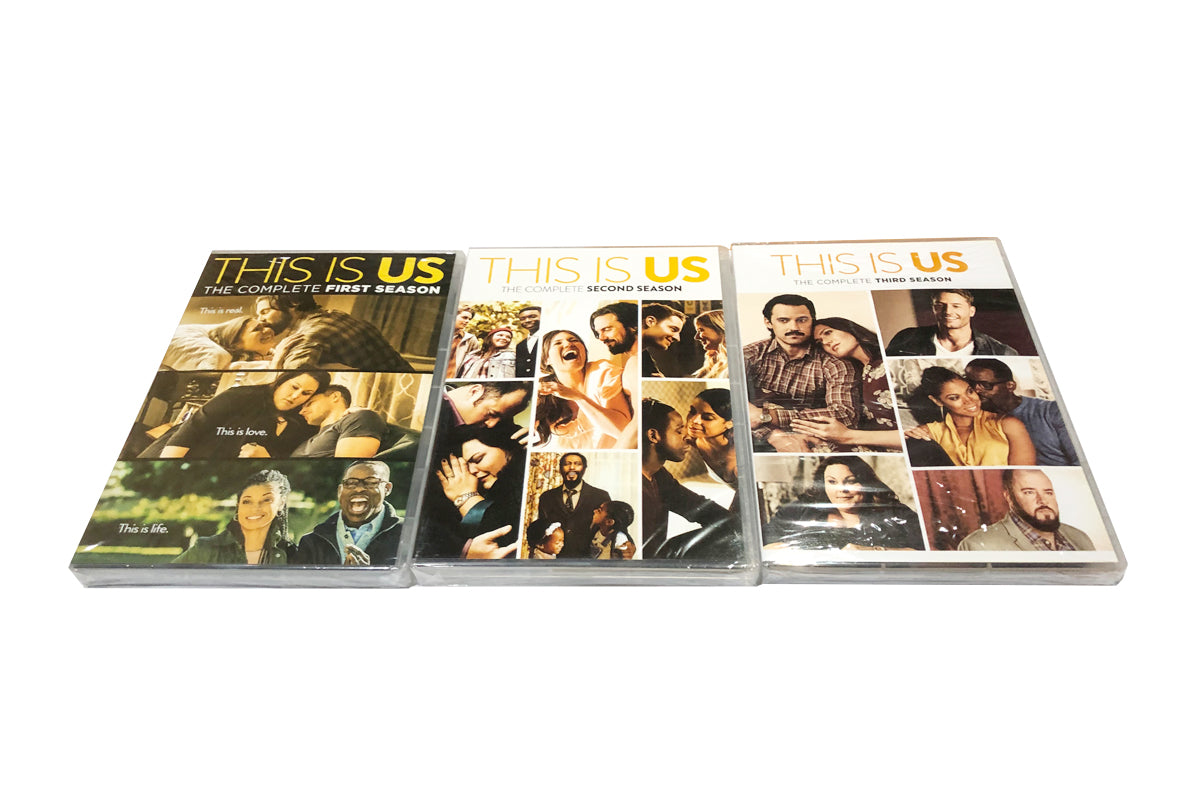 This Is Us: Seasons 1-3 DVD 3-Pack (Complete First Second Third Season)