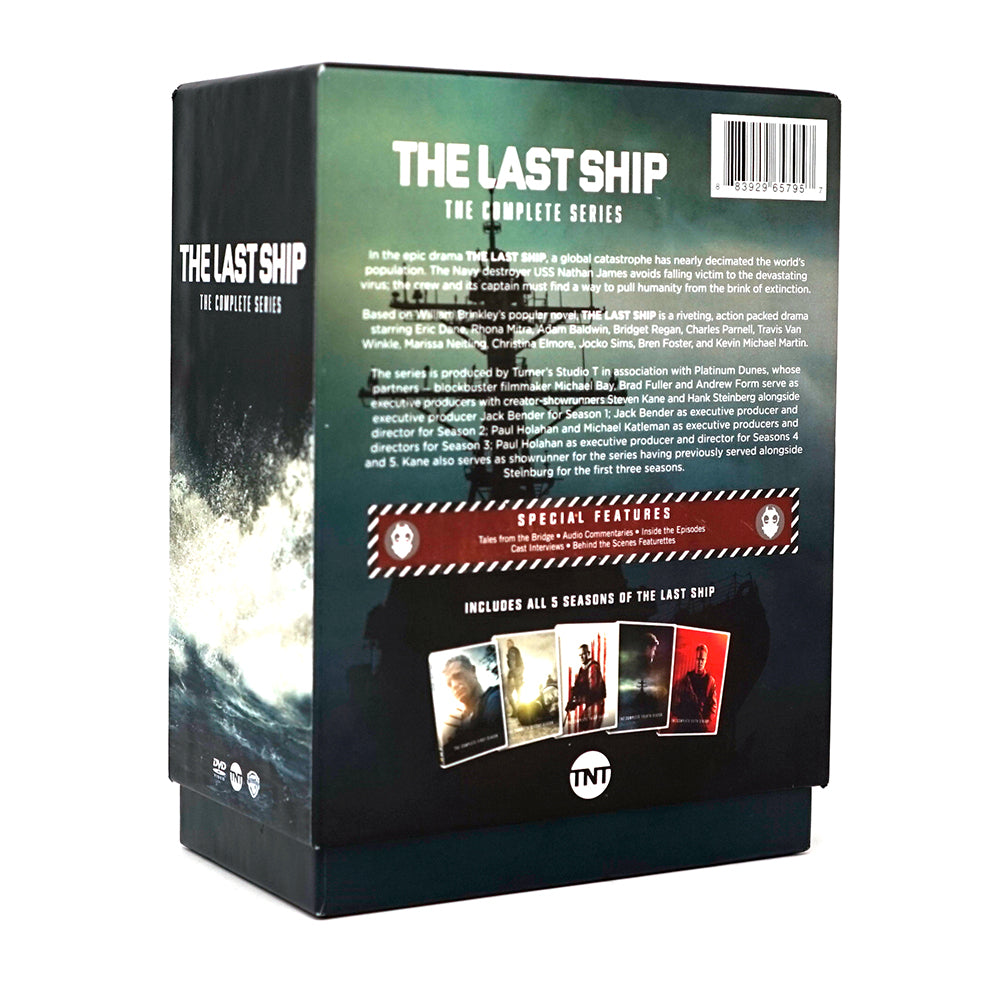 The Last Ship Season 1-5 The Complete Series (DVD , 15-Disc Box Set)