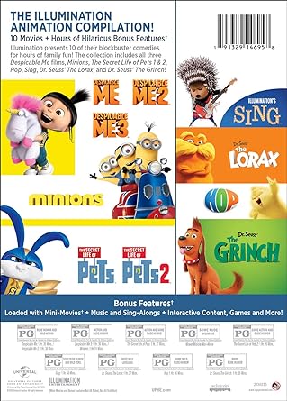 Illumination Presents: 10-Movie Collection [DVD]