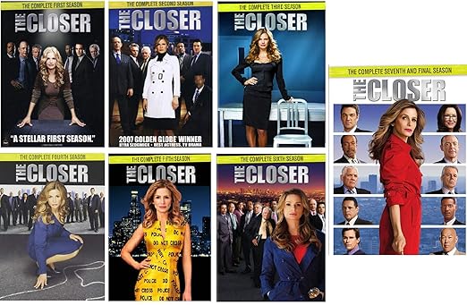 The Closer Complete Series Season 1-7 DVD