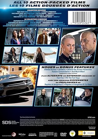 Fast & Furious: 10-Movie Collection [DVD]