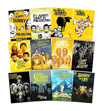 It's Always Sunny In Philadelphia Complete TV Series Seasons 1-13 DVD