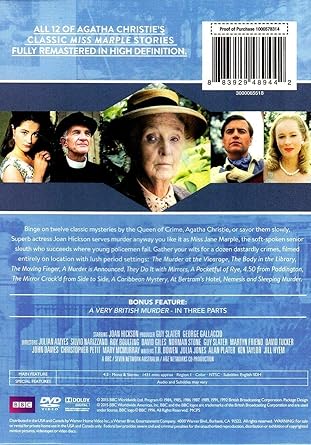 Miss Marple: The Complete Series Collection 9-Disc Set