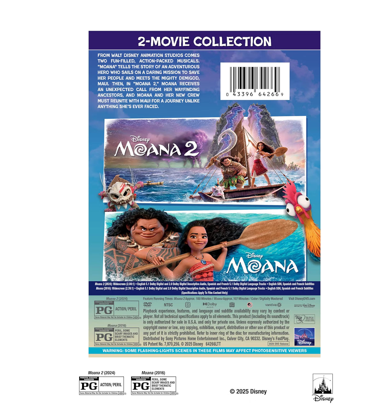 Moana: 2-Movie Collection [DVD]