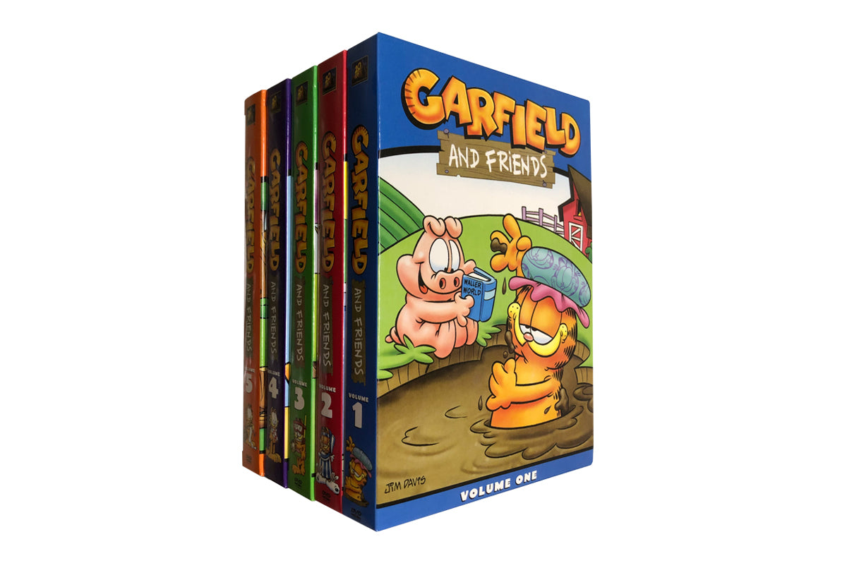 GARFIELD AND FRIENDS: Complete Series Seasons 1-5 (DVD Set)