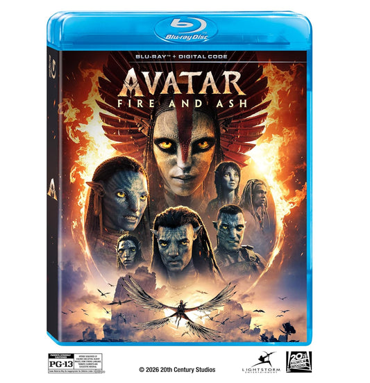 Avatar: Fire and Ash Blu-ray