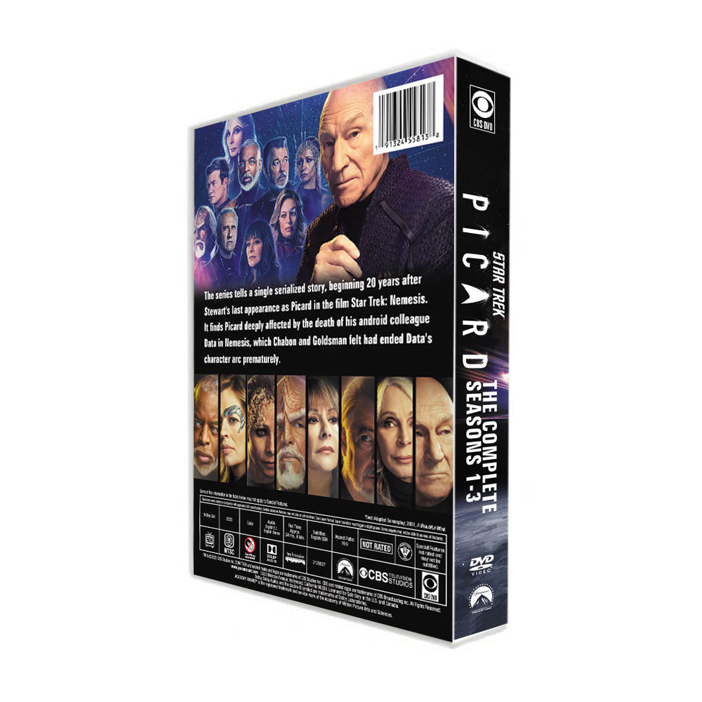 Star Trek Picard Season 1-3 DVD