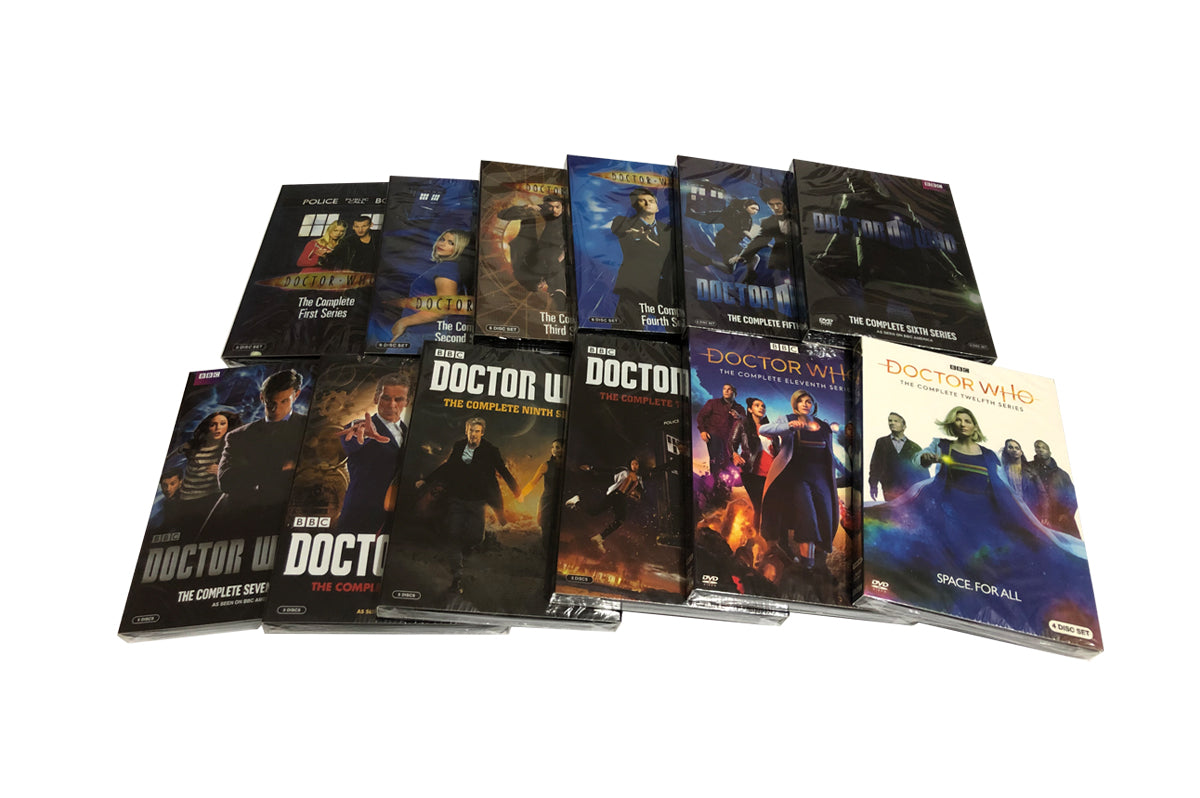 Doctor Who - Complete Collection, DVD Series Seasons 1-12