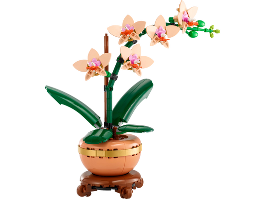Mini Orchid — LEGO 10343 — official product photo