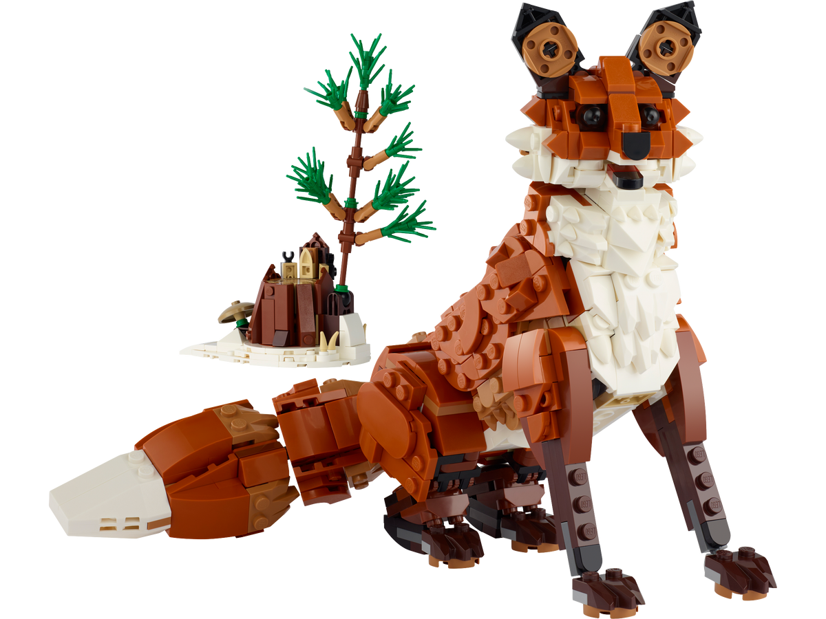 Forest Animals: Red Fox — LEGO 31154 — official product photo