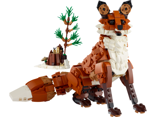 Forest Animals: Red Fox — LEGO 31154 — official product photo