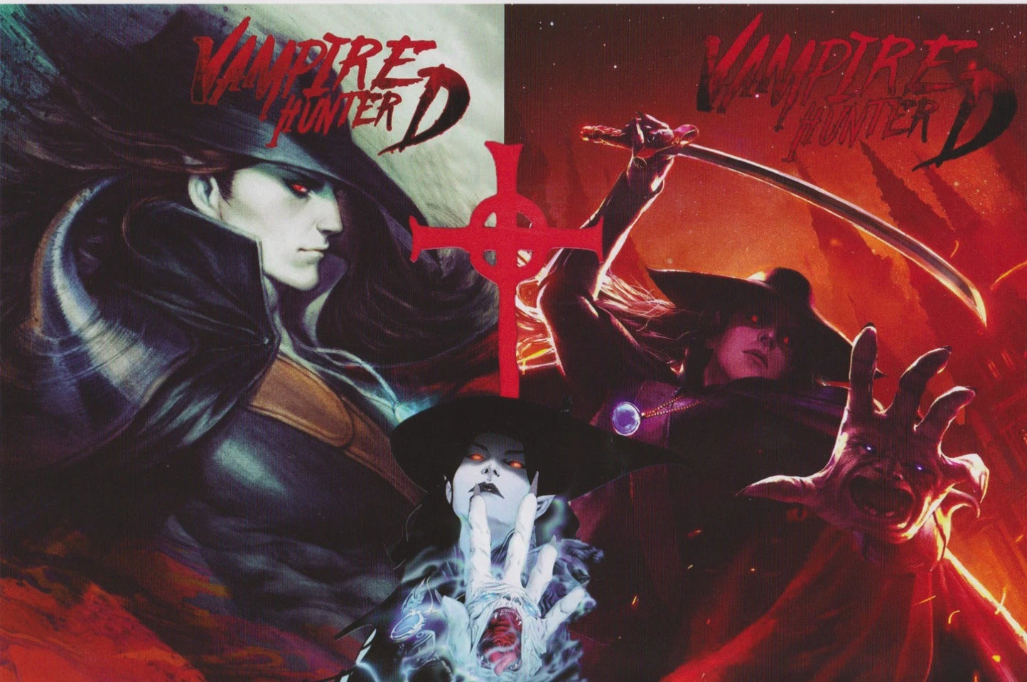 Vampire Hunter D + Blood Lust BOTH 1985 & 2000 Movies [DVD] New/Sealed English!