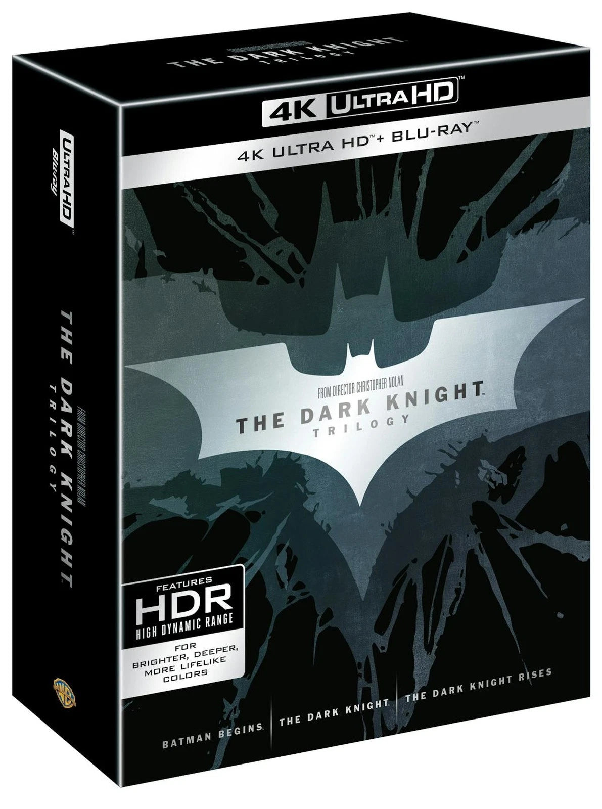 The Dark Knight Trilogy 4K UHD Blu-ray Christian Bale